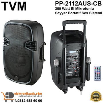 TVM PP-2112AUS-CB Seyyar Portatif Ses Sistemi