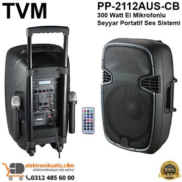 TVM PP-2112AUS-CB Seyyar Portatif Ses Sistemi
