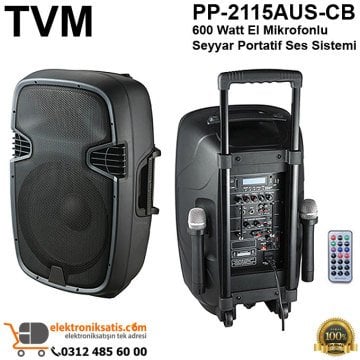 TVM PP-2115AUS-CB Seyyar Portatif Ses Sistemi