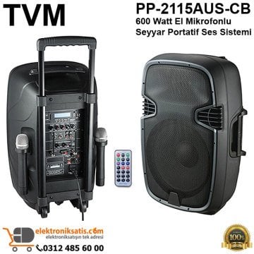 TVM PP-2115AUS-CB Seyyar Portatif Ses Sistemi