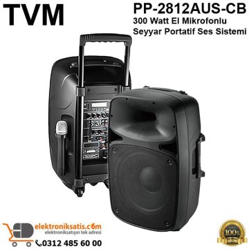 TVM PP-2812AUS-CB Seyyar Portatif Ses Sistemi