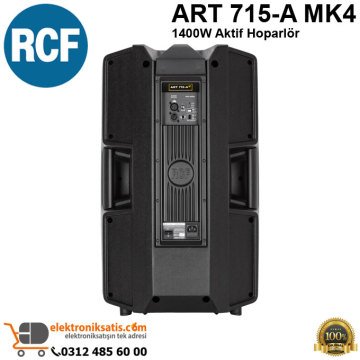 RCF ART 715-A MK4 1400W Aktif Hoparlör