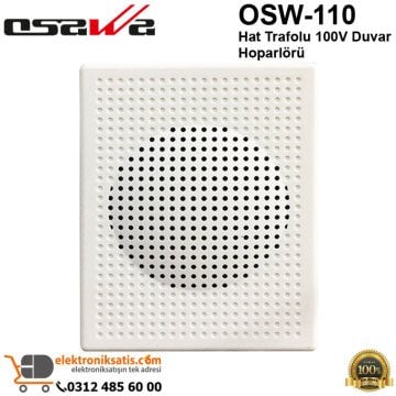 Osawa OSW-110 Hat Trafolu 100V Duvar Hoparlörü