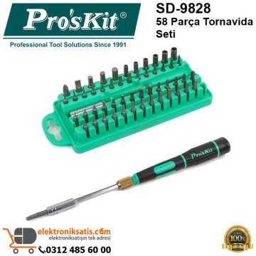 Proskit SD-9828 58 Parça Tornavida Seti