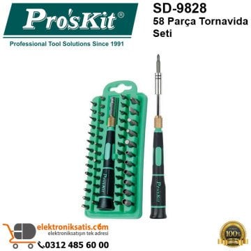 Proskit SD-9828 58 Parça Tornavida Seti