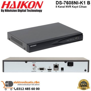 Haikon DS-7608NI-K1 B 8 Kanal NVR Kayıt Cihazı