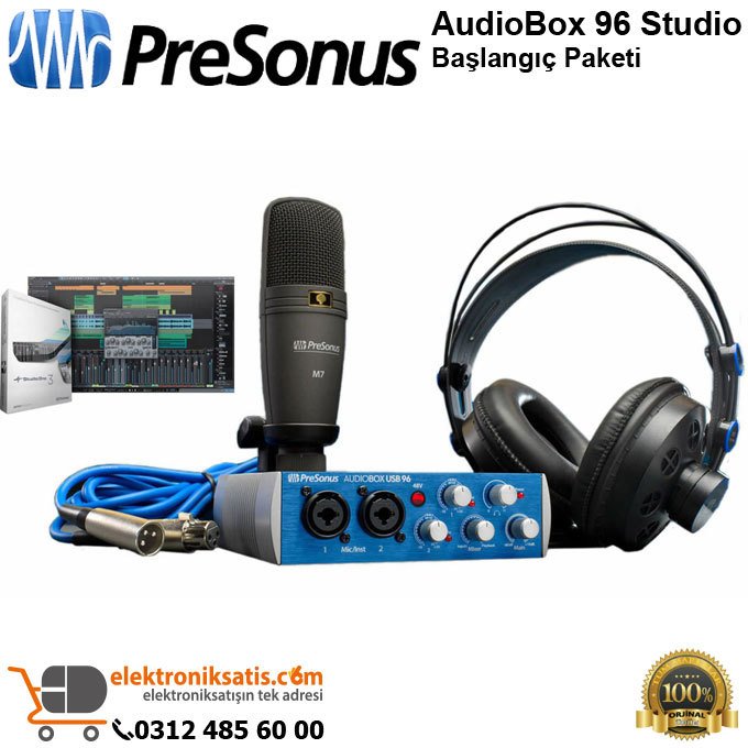 PRESONUS AudioBox 96 Studio Başlangıç Paketi