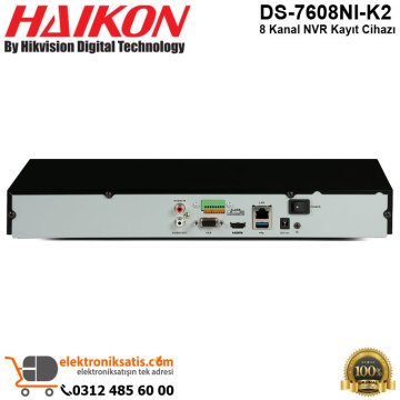 Haikon DS-7608NI-K2 8 Kanal NVR Kayıt Cihazı
