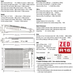 Allen Heath ZED R16 Ses Kayıt Mikseri