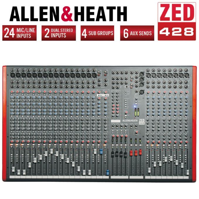 Allen Heath ZED 428 USB Ses Mikseri