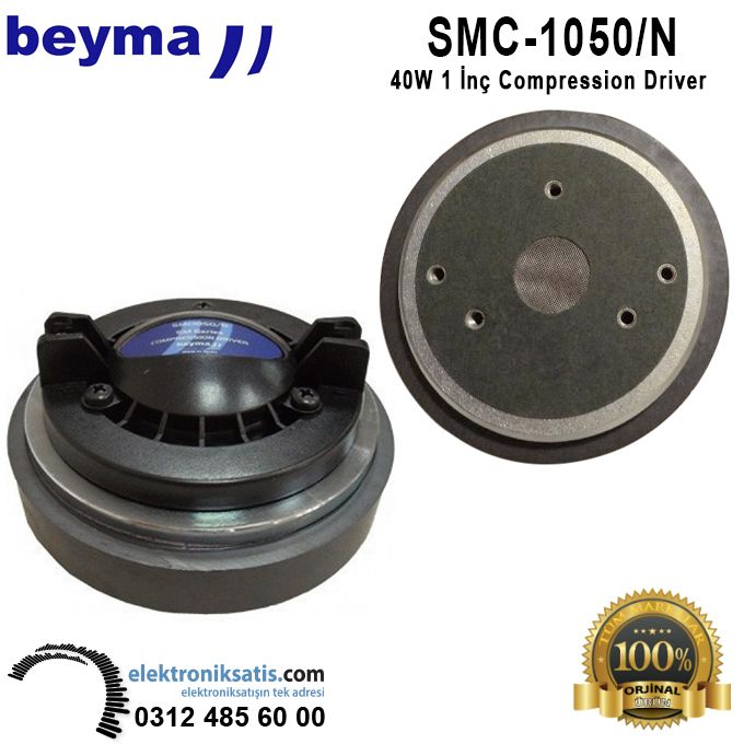 Beyma SMC-1050 N 40 Watt 1'' (25 mm) Compression Driver