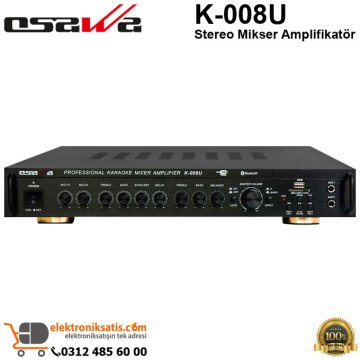 OSAWA K-008U Stereo Mikser Amplifikatör