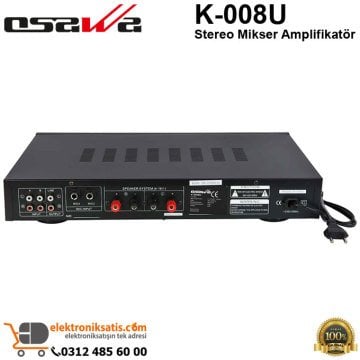 OSAWA K-008U Stereo Mikser Amplifikatör
