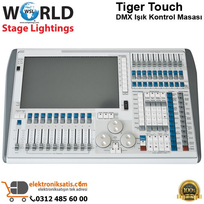 WSLightings Tiger Touch DMX Işık Kontrol Masası