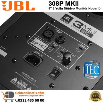 JBL 308P MKII Stüdyo Monitör Hoparlör Çift