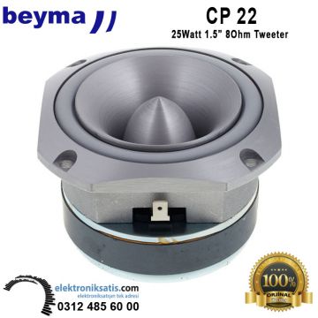 Beyma CP 22 25 Watt 1.5'' 8 Ohm Dome Tweeter