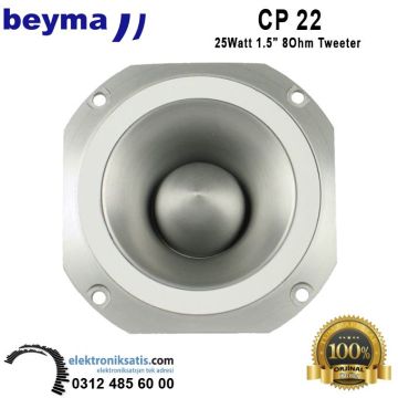 Beyma CP 22 25 Watt 1.5'' 8 Ohm Dome Tweeter