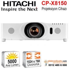 Hitachi CP-X8150 5000 Ansi Lümen Projeksiyon Cihazı