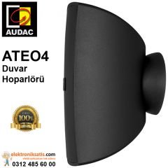 AUDAC ATEO4 35 Watt Duvar Hoparlörü Siyah