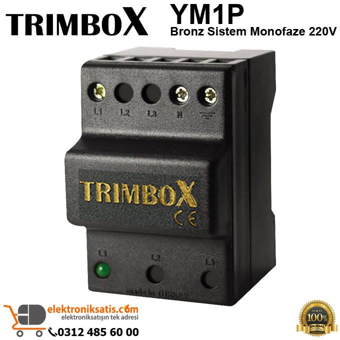 Trimbox YM1P Bronz Sistem Monofaze 220V
