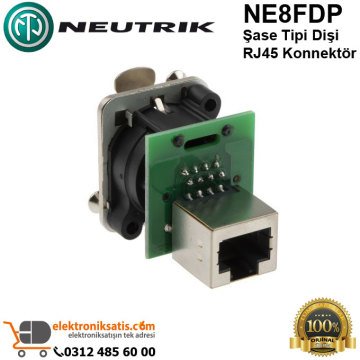 Neutrik NE8FDP Şase Tipi Dişi RJ45 Konnektör