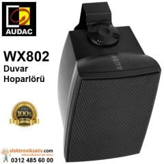 AUDAC WX802 70 Watt Duvar Hoparlörü Siyah