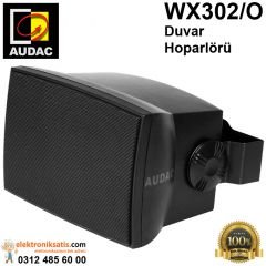 AUDAC WX302/O 30 Watt Dış Ortam Duvar Hoparlörü Siyah