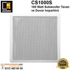 AUDAC CS1000S 100 Watt Subwoofer Tavan ve Duvar hoparlörü