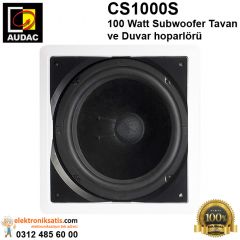 AUDAC CS1000S 100 Watt Subwoofer Tavan ve Duvar hoparlörü