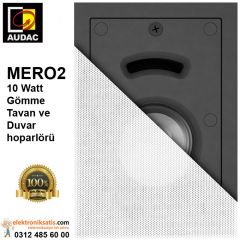 AUDAC MERO2 10 Watt Gömme Tavan ve Duvar hoparlörü