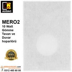 AUDAC MERO2 10 Watt Gömme Tavan ve Duvar hoparlörü