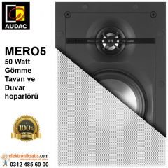 AUDAC MERO5 50 Watt Gömme Tavan ve Duvar hoparlörü