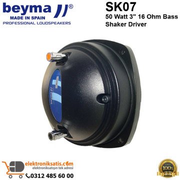 Beyma SK07 50 Watt 3'' 16 Ohm Bass Shaker Driver