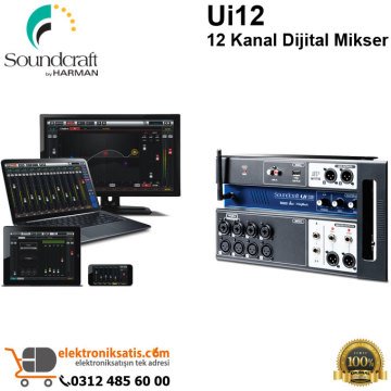 Soundcraft Ui12 12 Kanal Dijital Mikser