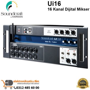 Soundcraft Ui16 16 Kanal Dijital Mikser
