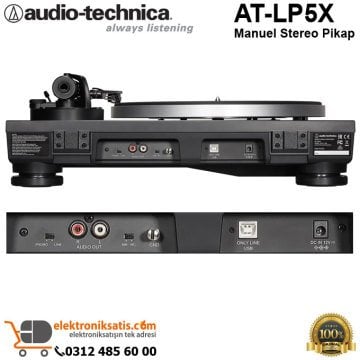 Audio Technica AT-LP5X Manuel Stereo Pikap
