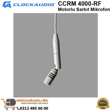 Clockaudio CCRM 4000-RF Motorlu Sarkıt Mikrofon