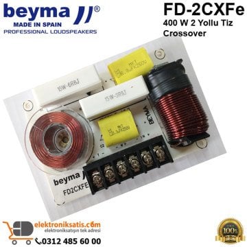 Beyma FD-2CXFe 400 W 2 Yollu Tiz Crossover