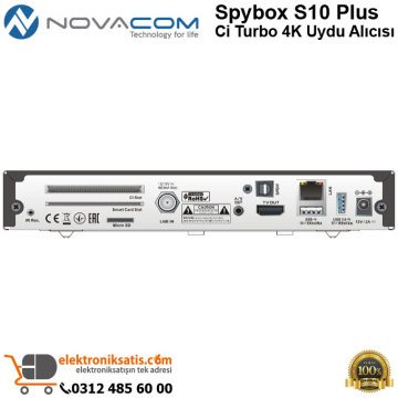 Novacom Spybox S11 Plus Ci Turbo 4K Uydu Alıcısı