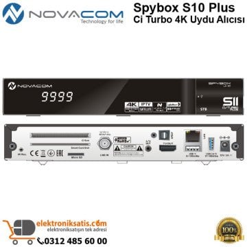 Novacom Spybox S11 Plus Ci Turbo 4K Uydu Alıcısı