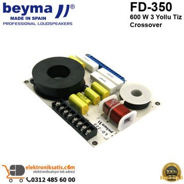 Beyma FD-350 600 W 3 Yollu Tiz Crossover