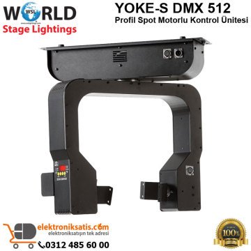 WSLightings YOKE-S DMX 512 Profil Spot Motorlu Kontrol Ünitesi