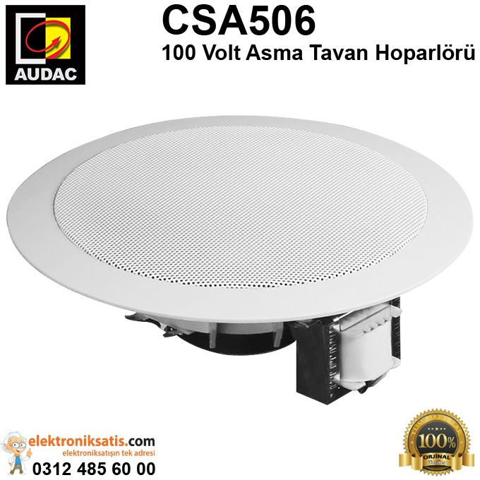 AUDAC CSA506 100 Volt Asma Tavan Hoparlörü