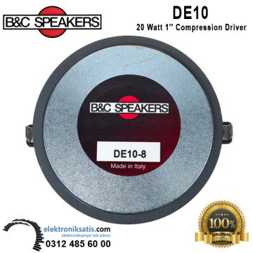 B&C Speakers DE10 20 Watt 1'' Compression Driver