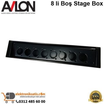 Avlon 8 li Boş Stage Box