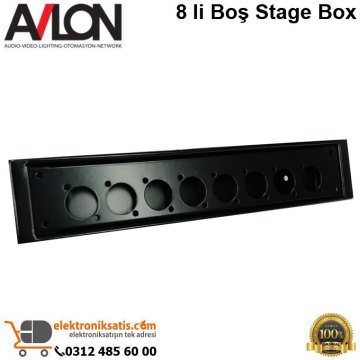 Avlon 8 li Boş Stage Box