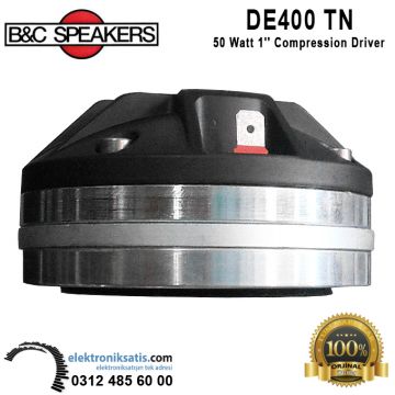 B&C Speakers DE400 TN 50 Watt 1'' Compression Driver