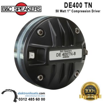 B&C Speakers DE400 TN 50 Watt 1'' Compression Driver