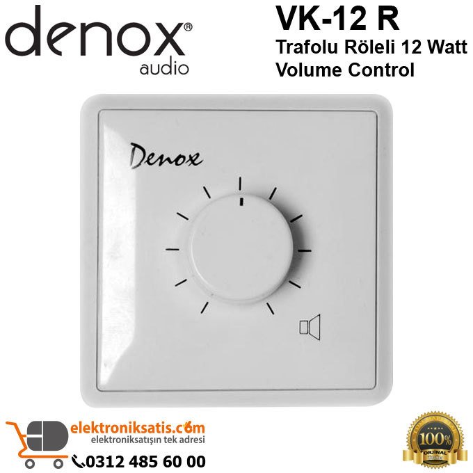 Denox VK-12 R Trafolu 12 Watt Volume Control