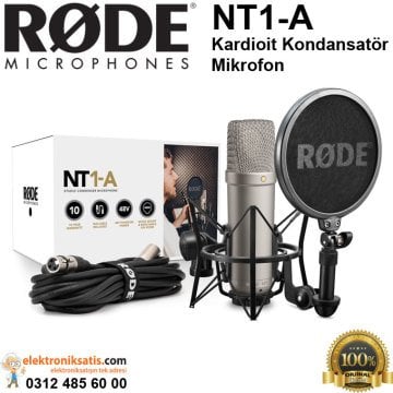 RODE NT1-A Kardioit Kondansatör Mikrofon